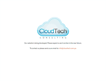 Tablet Screenshot of cloudtechhosting.com